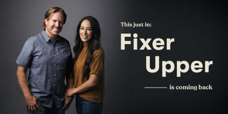 Chip and Joanna Gaines "Fixer Upper" reboot, 2020