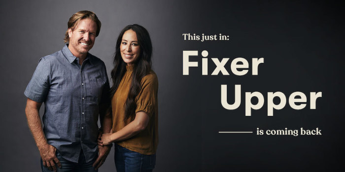 Chip and Joanna Gaines 'Fixer Upper' reboot, 2020