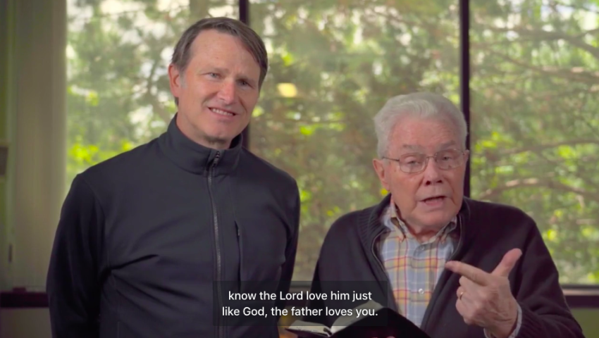 Luis and Andrew Palau speak at the 2020 Promise Keepers virtual event