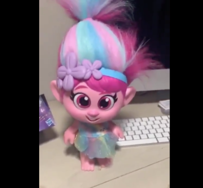 Trolls doll from Hasbro