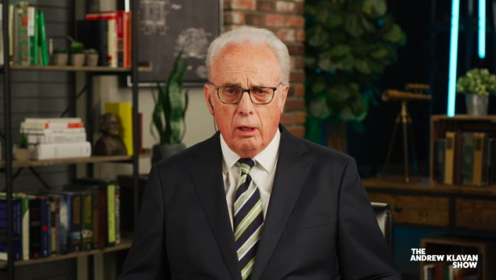 John MacArthur appears in an interview with The Daily Wire’s Andrew Klavan.