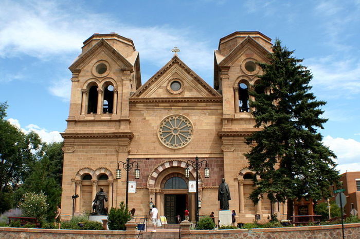 The Cathedral of St. Francis in Santa Fe, N.M.