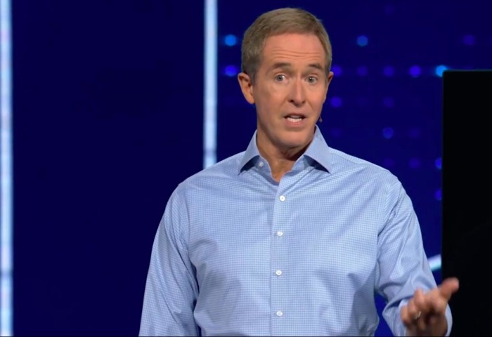 Pastor Andy Stanley of North Point Community Church in Alpharetta, Georgia. 