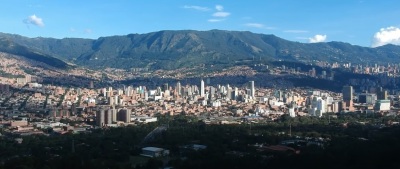 Medellín, Colombia in a June 2020 YouTube video. 