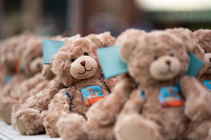 Teddy bears are included in sexual assault kits put together by LU Serve.