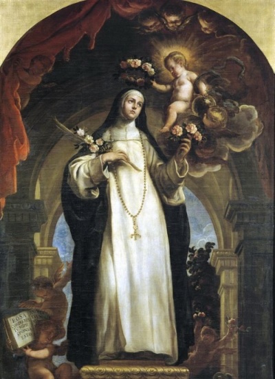 Saint Rose of Lima (1586-1617). 