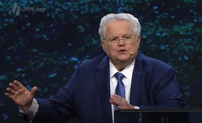Pastor and author John Hagee preaches in June 2020. 