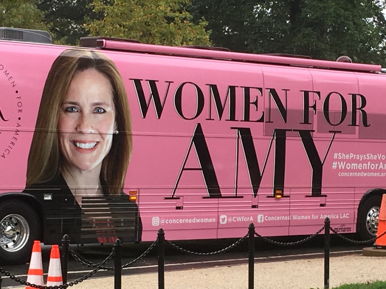 Concerned Women for America 'Women for Amy' bus 