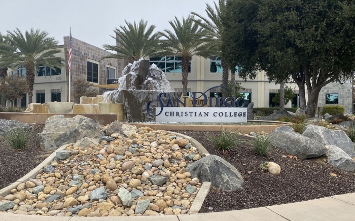 San Diego Christian College, a private school located in Santee, California. 