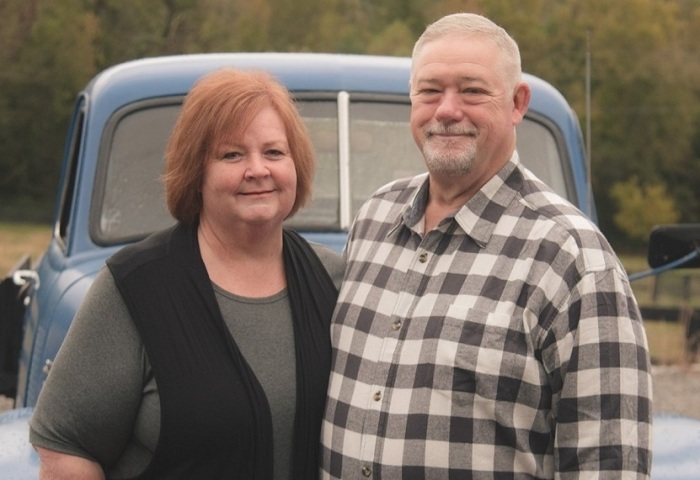 Senior pastor of Berea Baptist Church in Knoxville, Tenn., Michael Napier (R) and his wife Linda (L)