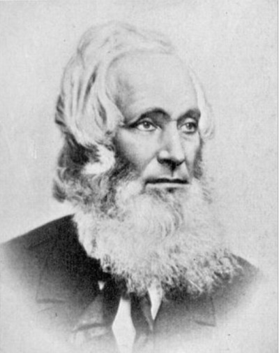 Asa Mahan (1800-1889), a Presbyterian minister and first president of what became Oberlin College of Ohio. 