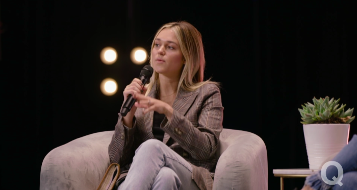 Sadie Robertson Huff participated in the “Gen Z” session of the 2020 Q&A: A Virtual Townhall event, hosted by Gabe Lyons.
