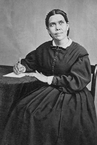Ellen Gould White (1827-1915), one of the founders of the Seventh-day Adventist Church. 