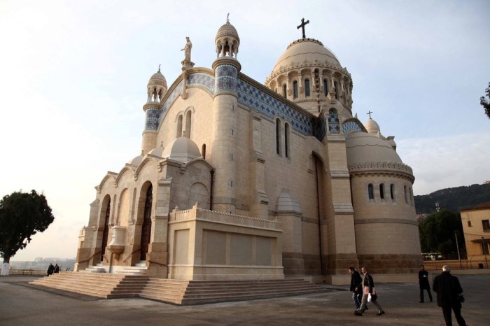Notre Dame d'Afrique, a Roman Catholic basilica in Algiers, is among the churches closed by order of the Algerian government. With congregations forbidden to meet in person, satellite TV broadcasts are one of the few options Christians have for growing in the faith in the northern African nation, which is 99% Muslim.