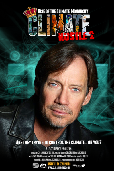 Climate Hustle 2 poster featuring Kevin Sorbo, 2020