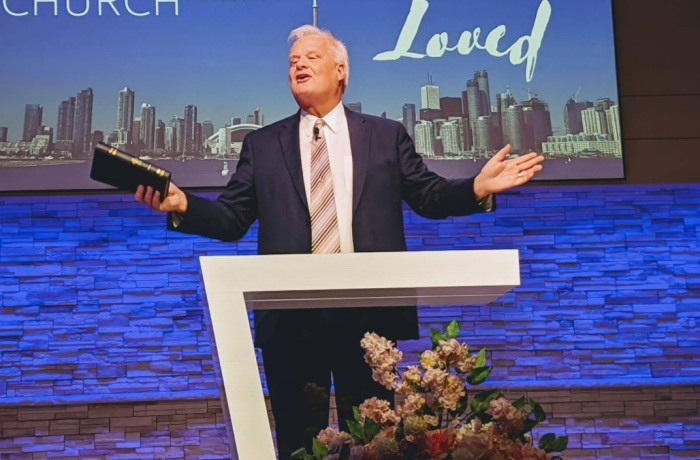Peter Youngren, founding pastor of Toronto International Celebration Church, based in Toronto, Ontario, Canada in a photo uploaded to Facebook on Nov. 2, 2020. 