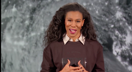 Priscilla Shirer speaks at the Passion 2021 Conference.