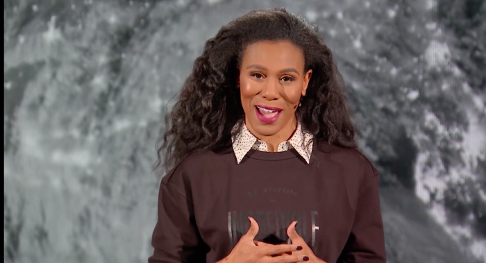 Priscilla Shirer speaks at the Passion 2021 Conference.