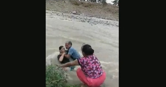Rosa Jiménez Bartolo gets swept downriver with her brother in a baptism gone wrong