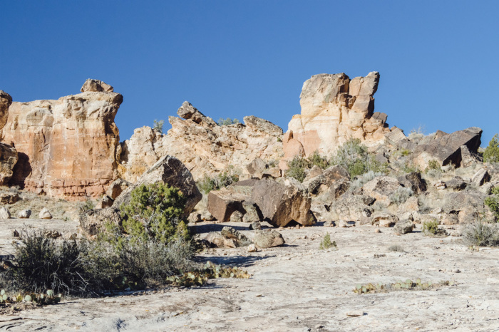 The Sand Canyon trailhead in Canyons of the Ancients National Monument. 