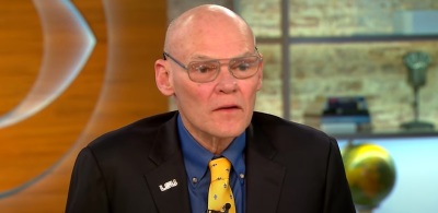 Longtime Democratic political strategist James Carville in an interview with 'CBS This Morning' in January 2016. 