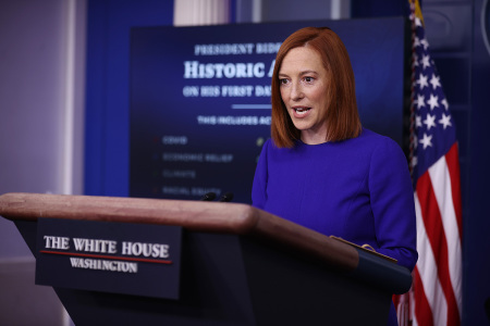 White House Press Secretary Jen Psaki