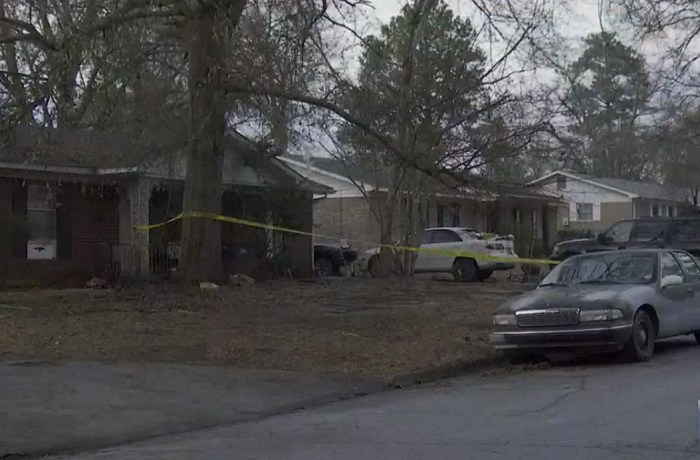 Angel Cruz, 24, was shot in the back in front of this Augusta, Ga., home while pregnant on January 26, 2021.
