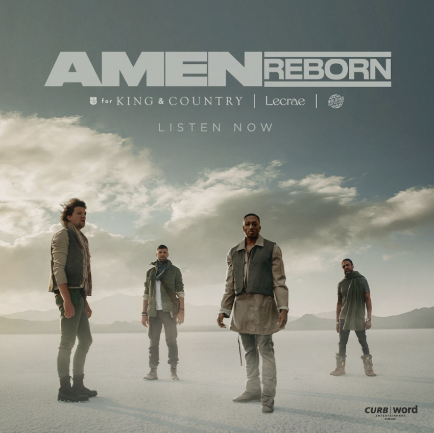 Cover for the single "Amen (Reborn)." 
