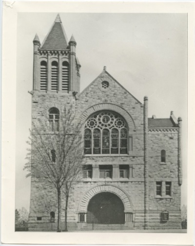 Mother Bethel African Methodist Episcopal Church of Philadelphia, Pennsylvania, as seen in this photo, circa 1960s. 