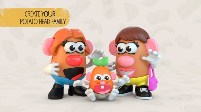 Hasbro launches the Create Your Potato Head Family.