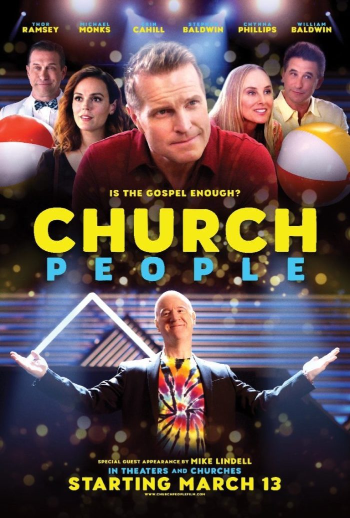 Starring Stephen Baldwin and Christian comedian Thor Ramsey, with special appearances by Donald Faison, Joey Fatone, Billy Baldwin, Chynna Phillips, “Church People” will be released via a Fathom Events on March 13-15.