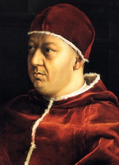 A 16th-century portrait of Pope Leo X