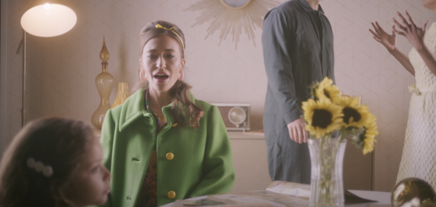 Scene from Lauren Daigles video "Hold on To Me", March 2021.