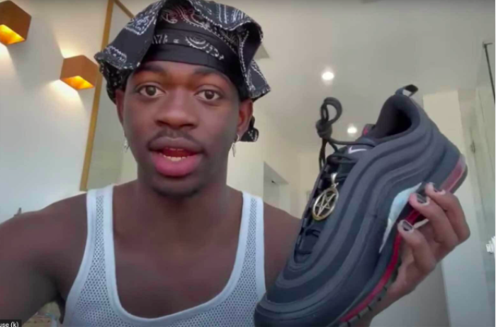 Lil Nas X, the artist behind 'Old Town Road,” has announced he is collaborating with the streetwear company MSCHF on a pair of 'Satan Shoes.'