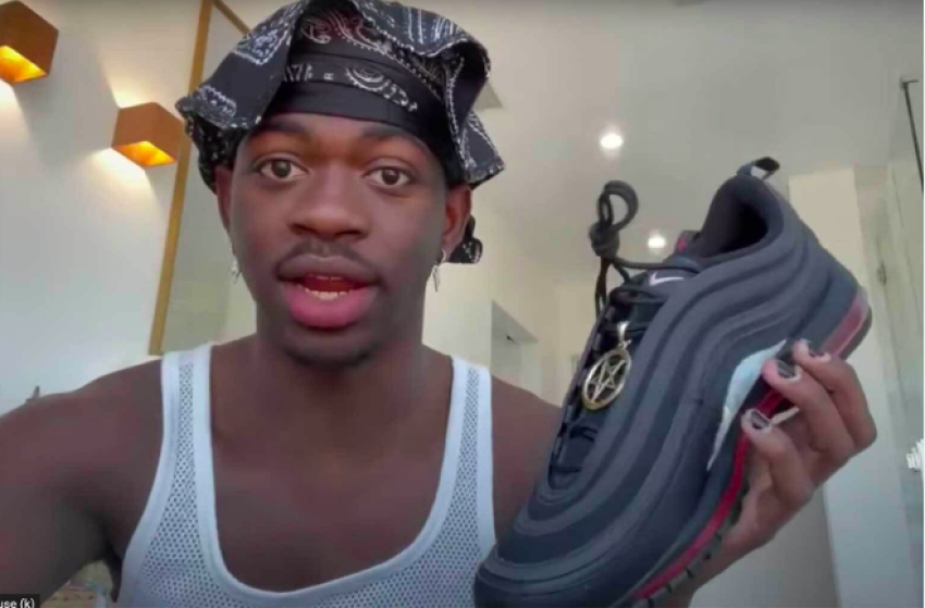 Lil Nas X, the artist behind "Old Town Road,” has announced he is collaborating with the streetwear company MSCHF on a pair of "Satan Shoes."