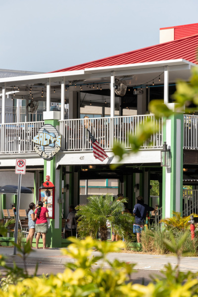 Salty’s Island Bar & Grille in Clearwater Beach. 