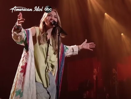 Lauren Daigle performs “Look Up Child” during comebacks on "American Idol" April 19, 2021.