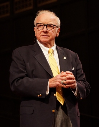 Harry Reeder, senior pastor of Briarwood Presbyterian Church in Birmingham, Alabama and a council member of Gospel Reformation Network, speaking at a conference held May 5-6, 2021. 