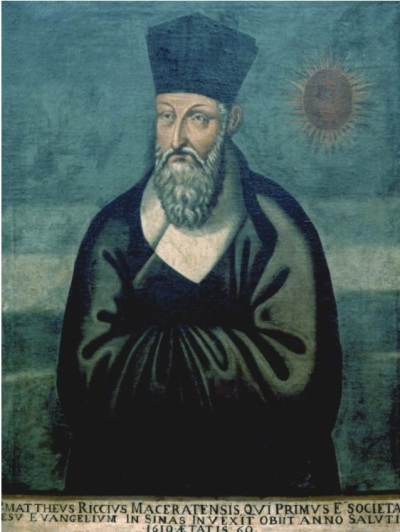 Matteo Ricci (1552-1610), an Italian Jesuit missionary most known for his scholarly work while living in China. 