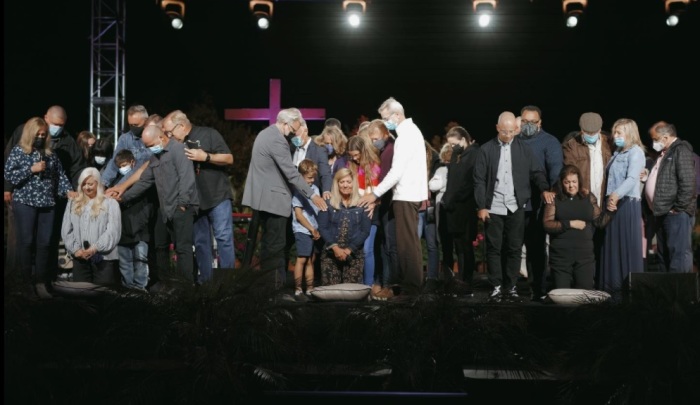 Saddleback Church ordains its first three female pastors: Liz Puffer, Cynthia Petty, and Katie Edwards, on Thursday, May 6, 2021. This even though their denomination, the Southern Baptist Convention, restricts the pastorate to men. 
