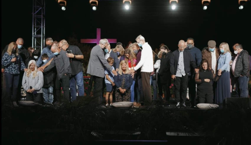 Saddleback Church ordains its first three female pastors: Liz Puffer, Cynthia Petty, and Katie Edwards, on Thursday, May 6, 2021. This even though their denomination, the Southern Baptist Convention, restricts the pastorate to men.