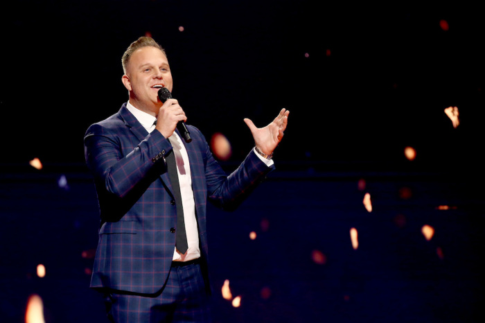 Matthew West performs onstage during the 2021 K-LOVE Fan Awards on May 30, 2021 in Nashville, Tennessee. 