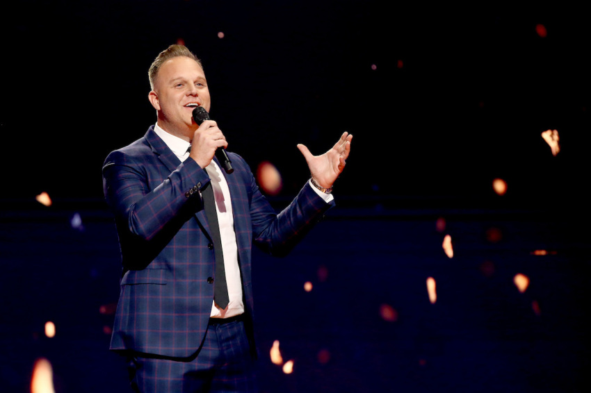 Matthew West performs onstage during the 2021 K-LOVE Fan Awards on May 30, 2021 in Nashville, Tennessee.