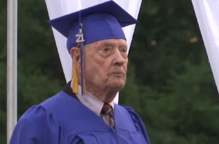 Jack Hetzel, a 99-year-old World War II veteran, recently achieved his dream of getting his high school diploma. 