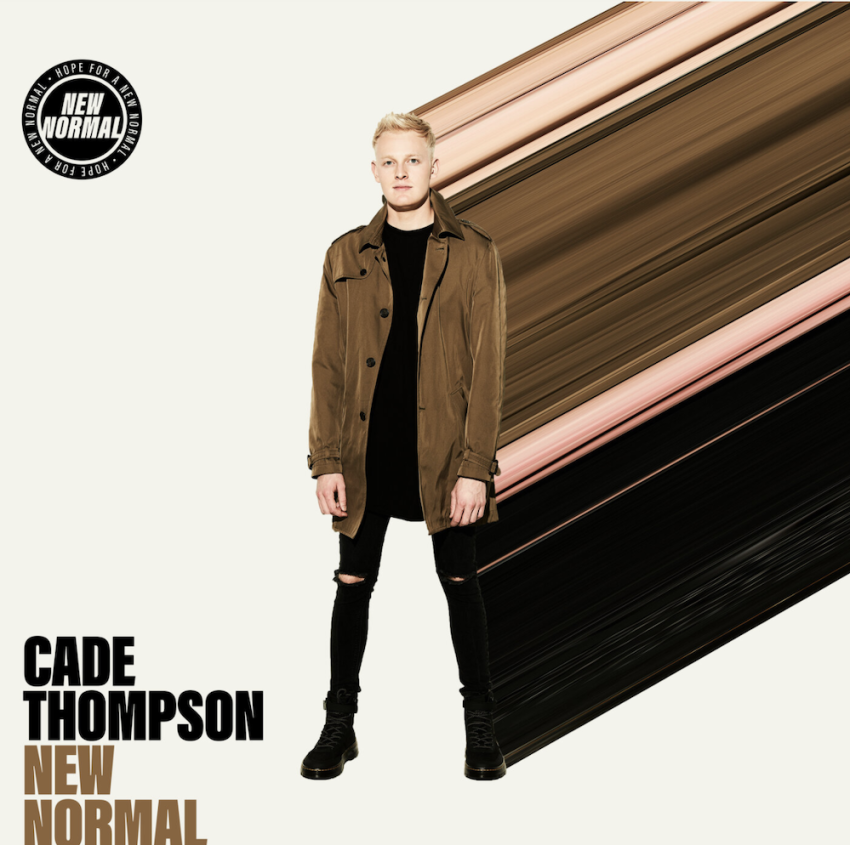 Cade Thompson, single cover for "New Normal," 2021