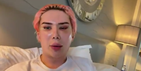 Oli London announces that he identifies as a "transracial" Korean after undergoing facial surgery.