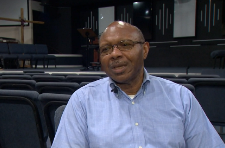 Pastor Chris Simmons of Cornerstone Baptist Church in Dallas, Texas.