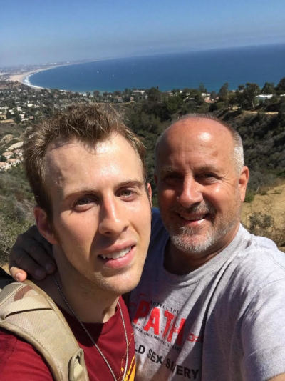 Kevin and Shawn Malone in Israel