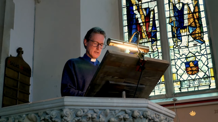 The Rev. Charlie Boyle, the vicar of All Saints’ Church in Poole, Dorset.