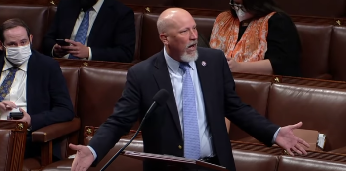 In a speech on the House floor, Rep. Chip Roy, R-Texas, slams Democrats for mixed messaging on the coronavirus pandemic, specifically highlighting the new restrictions imposed on the American public as COVID-positive migrants continue to surge across the border. 